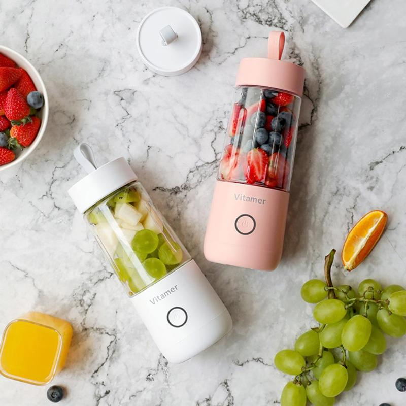 Alpscommerce Portable Blender Juicer Electric USB Rechargeable Mixer