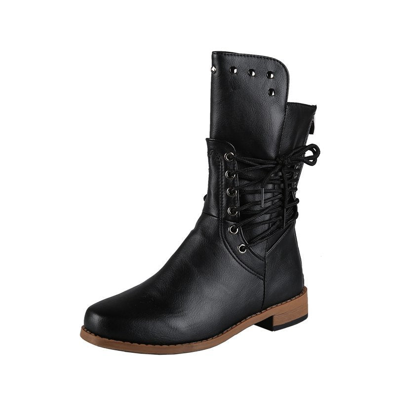 New side lace up Knights' shoes for women