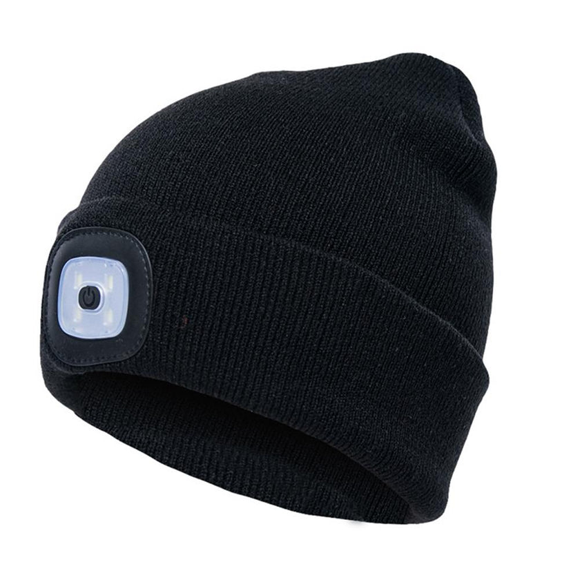 LED Knit Hat Button Cell Type Knitted Hat
