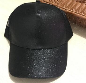 Casual Sunshade Duck Tongue Net Hat Ladies Ponytail