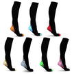 Unisex Men Professional Compression Socks Breathable Travel Activities Fit for Nurses Shin Splints Flight Travel Sports Sock