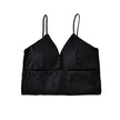 Chest pad satin camisole