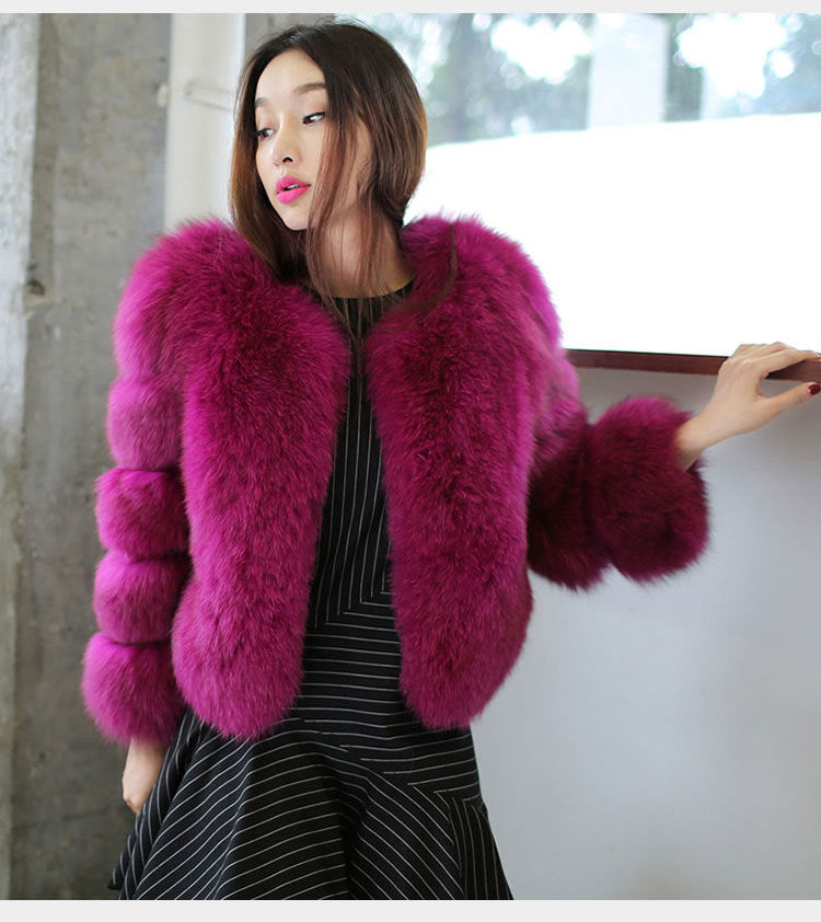 Anti-fox fur coat Alpscommerce