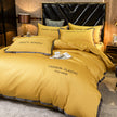 Four-piece bedding set with pure cotton cover