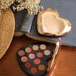 Heart-Shaped 12 Color Eyeshadow Palette