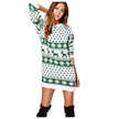 Print Fashion Long Sleeve Women's Clothing Dress