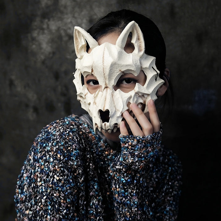 Billy Goat Bone Mask Full Face Animal Show Halloween