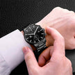 Fake Hree Eye Fashion Business Quartz Watch