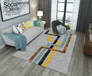 Geometric Coffee Table Cloakroom Carpet