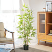 Artificial Plant Bamboo Artificial Tree Height 120 Cm With Pot For Home Indoor Decor