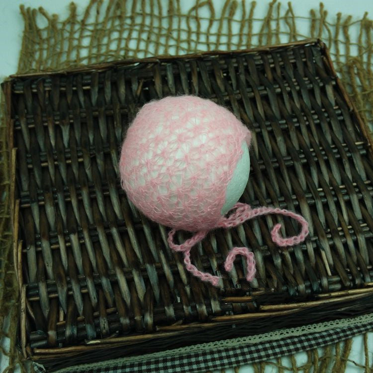 Newborn Photography Mohair Hat Full Moon