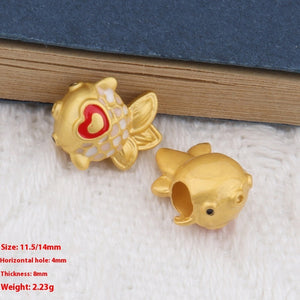 Double-sided Small Water Turtle Ingot Bracelet Hairband Jewelry Accessories