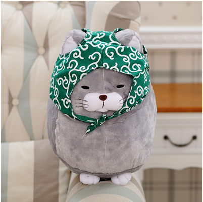 Cat plush toy doll