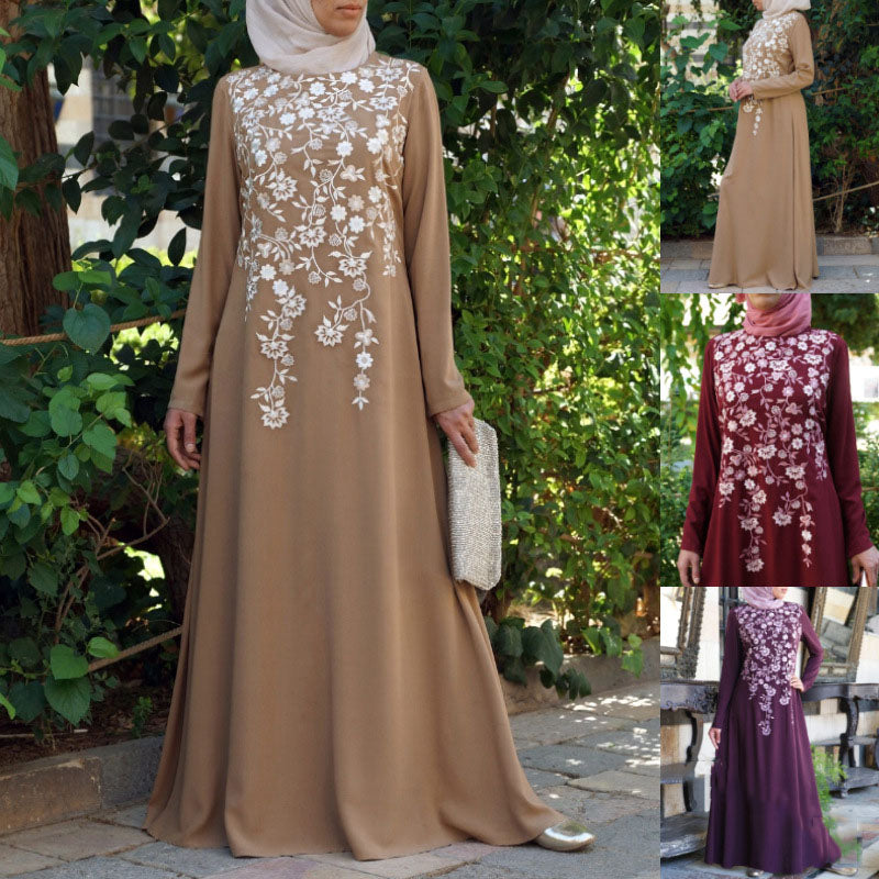 National style long skirt