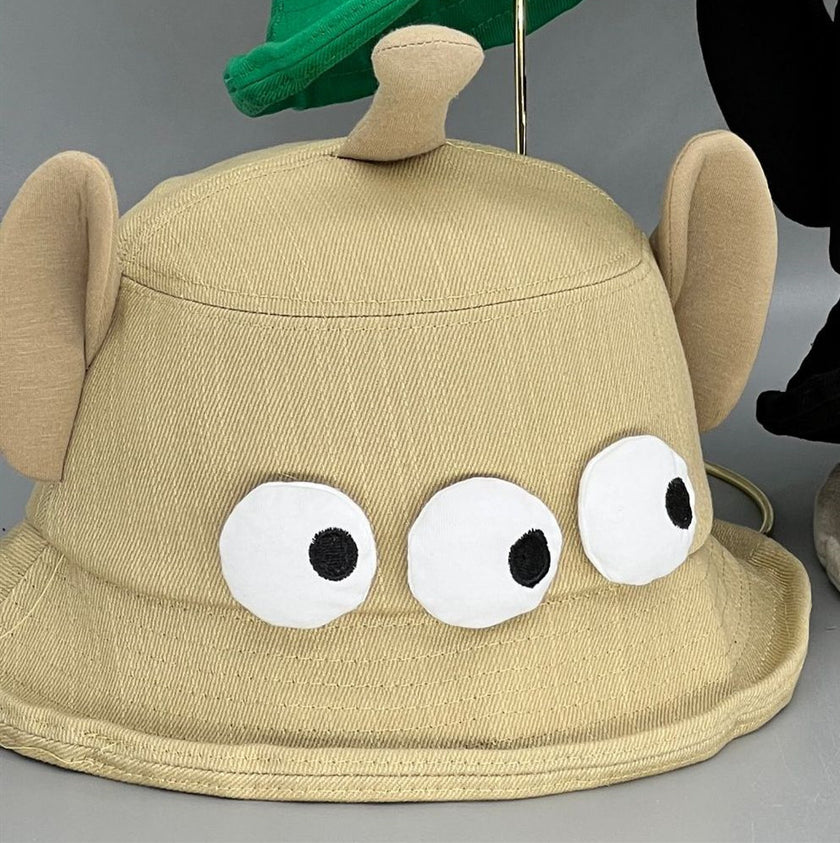 Cute Funny Three-eye Big Ears Bucket Hat Children