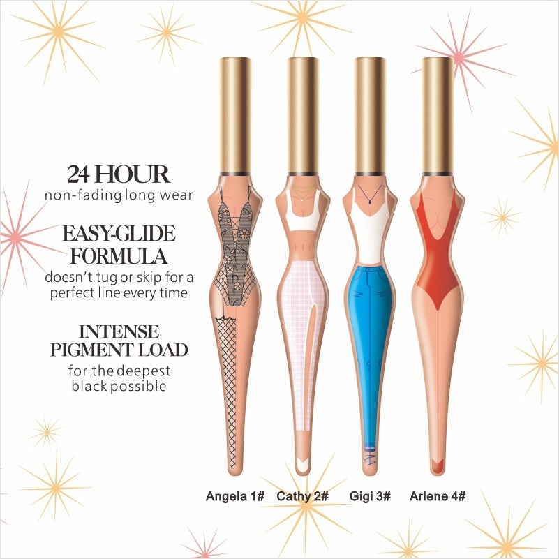 Black Liquid Eyeliner Eyeliner Smooth