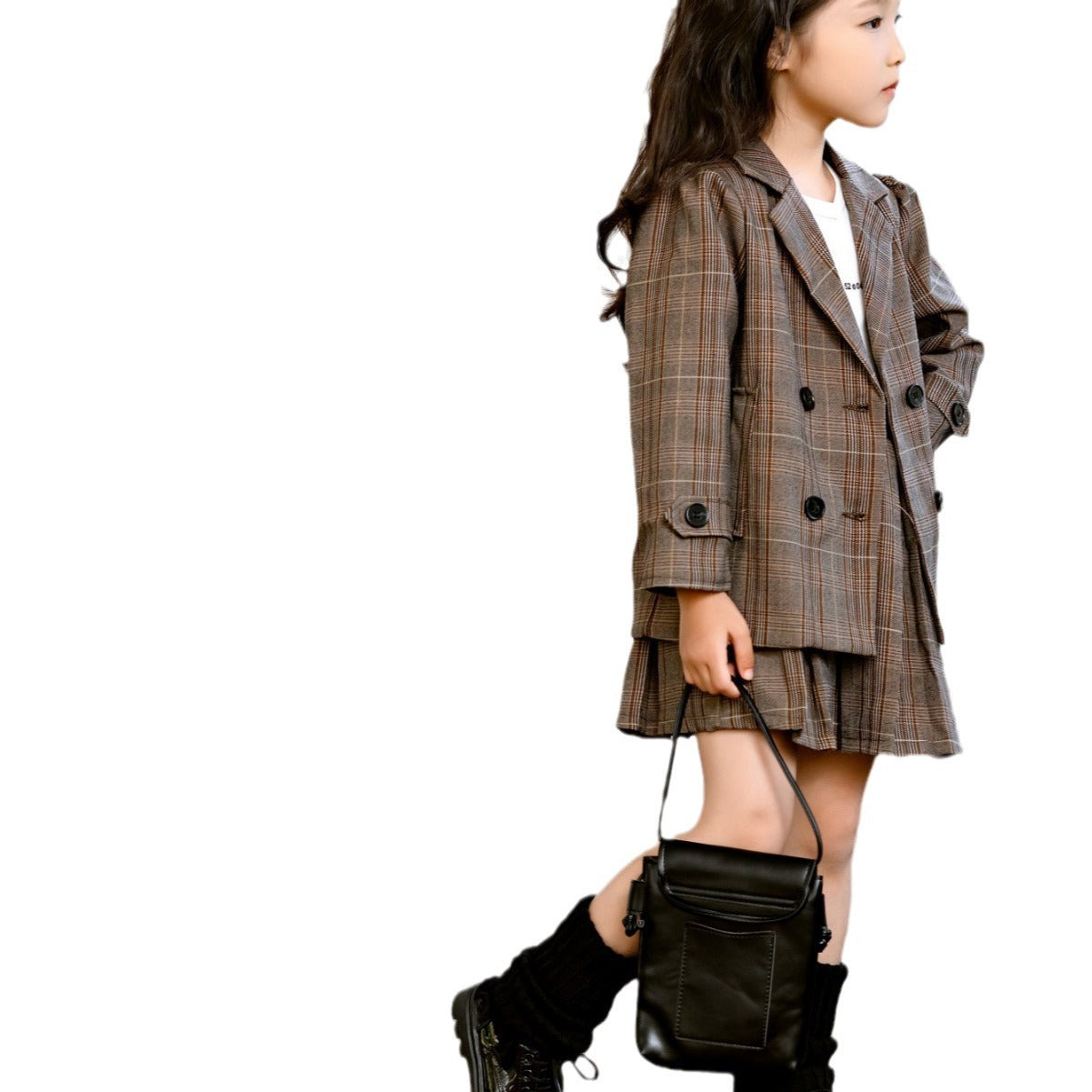 Western Style Korean Style Suit British Style Children's Formal Coat