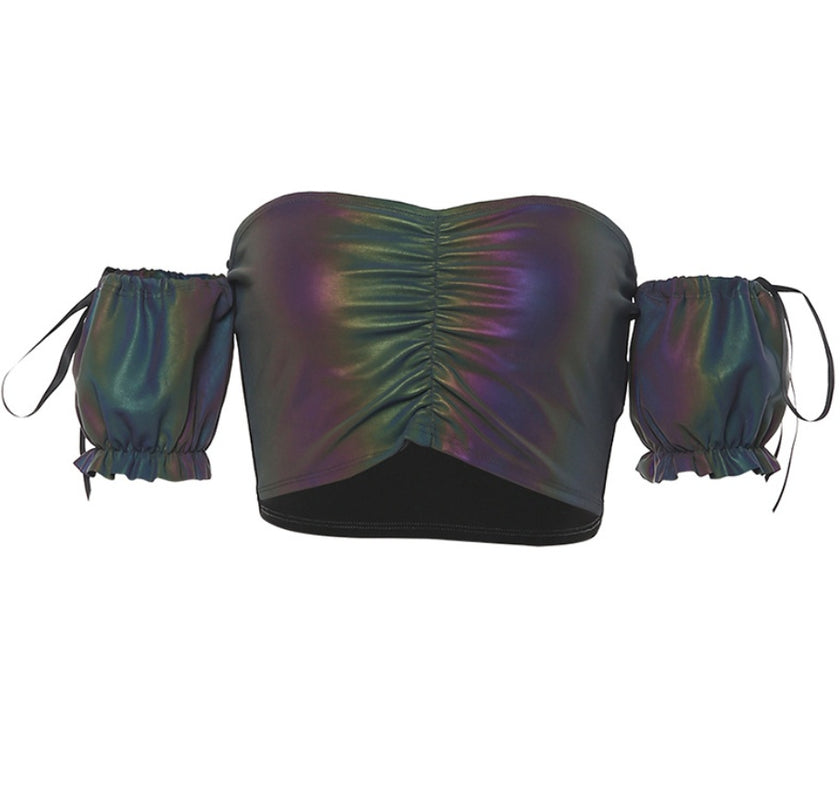 Color reflective low chest wrapped chest
