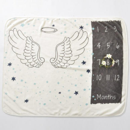 Baby milestone photo blanket photography background