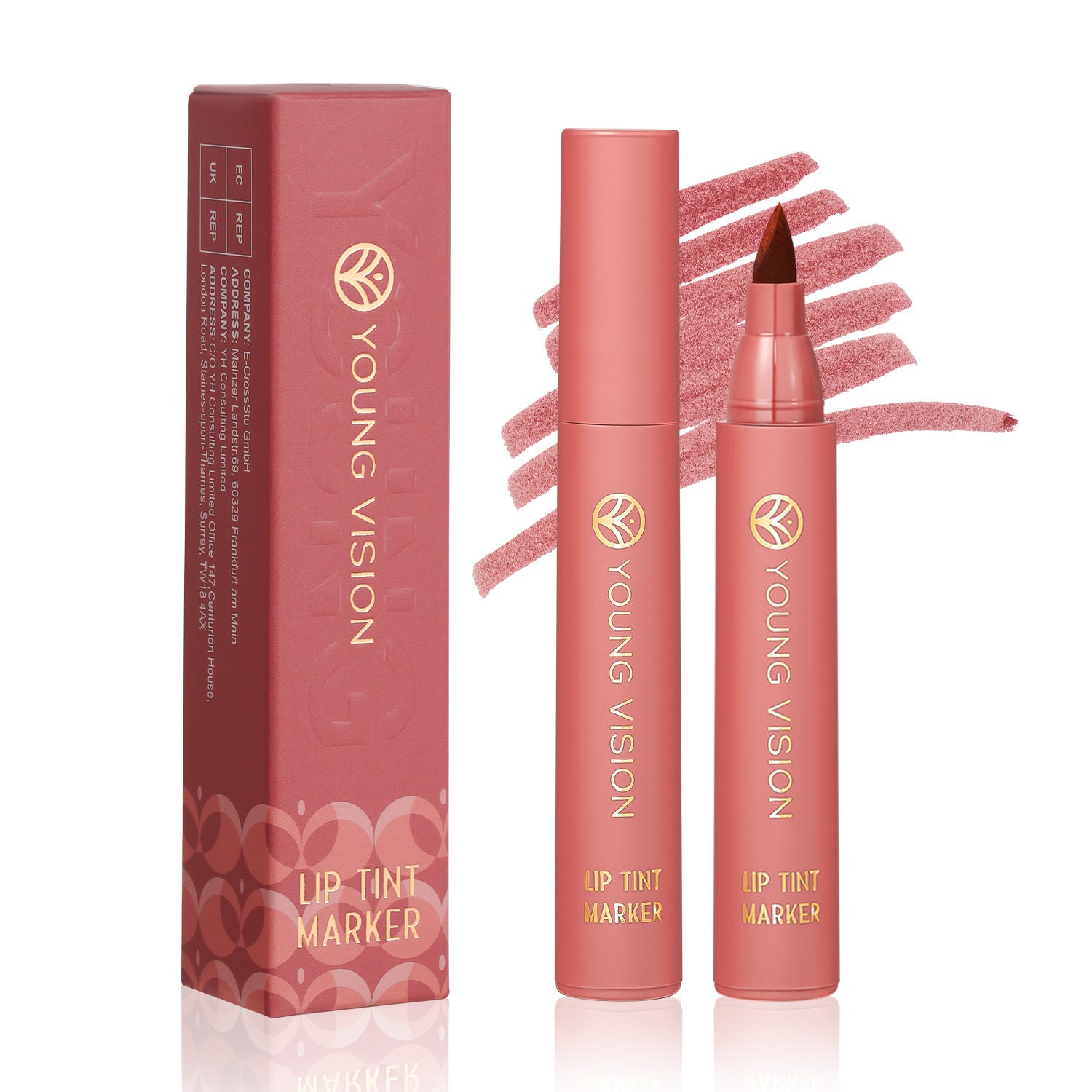 Lip Stain Pen 6 Colors Optional Lipstick