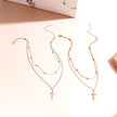 Women's Fashion Double-layer Clavicle Chain