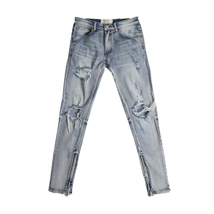 Zipper jeans