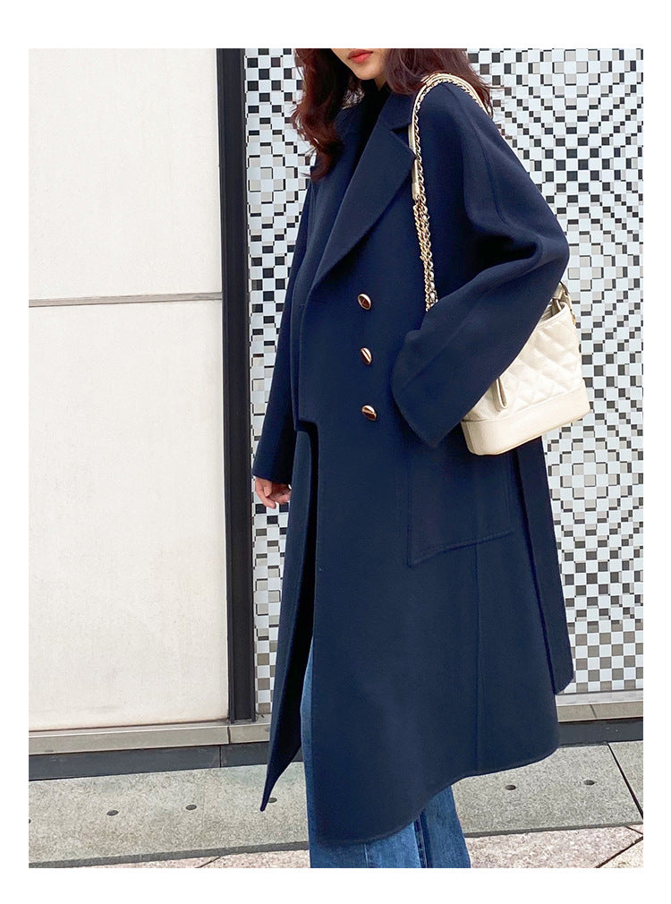 Vintage double-faced cashmere coat