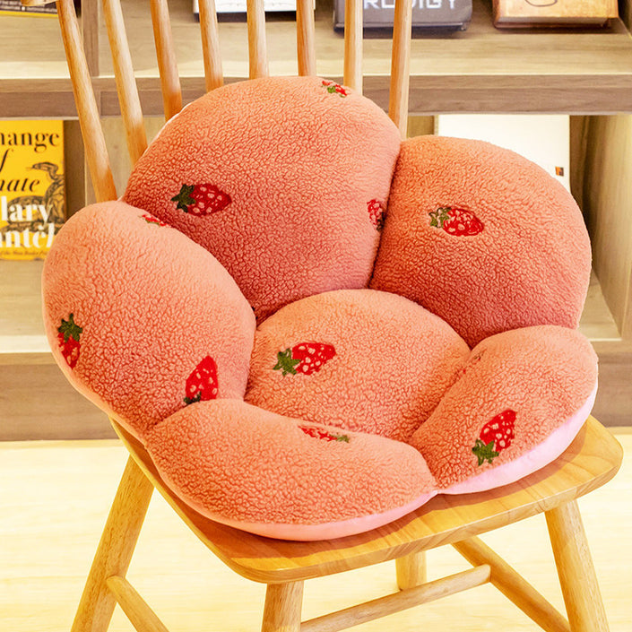 Creative flower-shaped sofa chair cushion cushion one cute