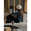 Vintage Short Wool Knitted Cashmere Cardigan For Women