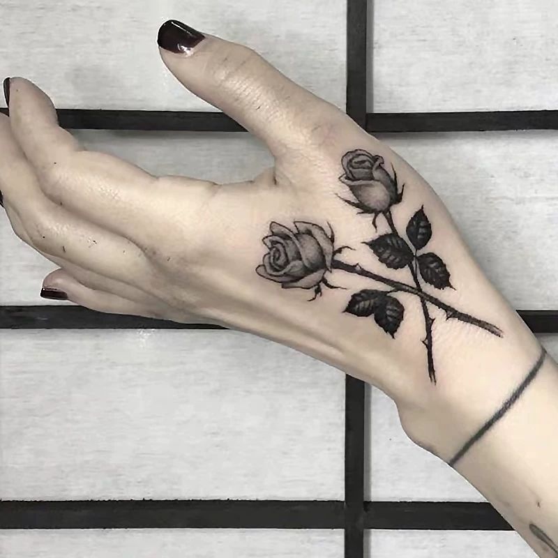 Wave Armband Tattoo Stickers Men And Women Waterproof
