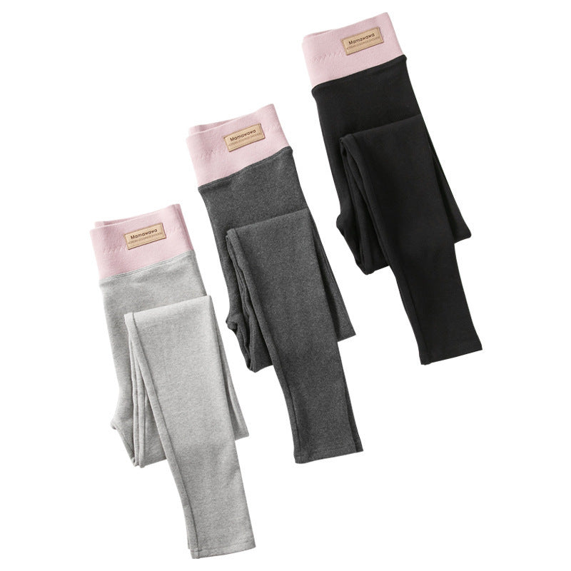 Sherpa Fleece Warm Pants Women Outerwear Grey