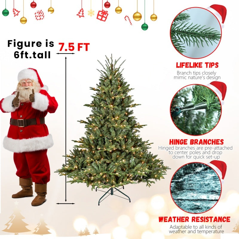 PE, PVC Christmas Tree, Green