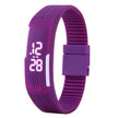 Waterproof LED Bracelet Watch Fashion Sports Watch White Light Touch Screen Electronic Student Watch