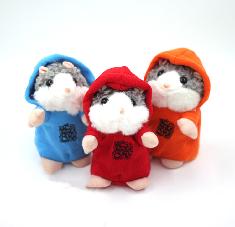 Plush hamster toy