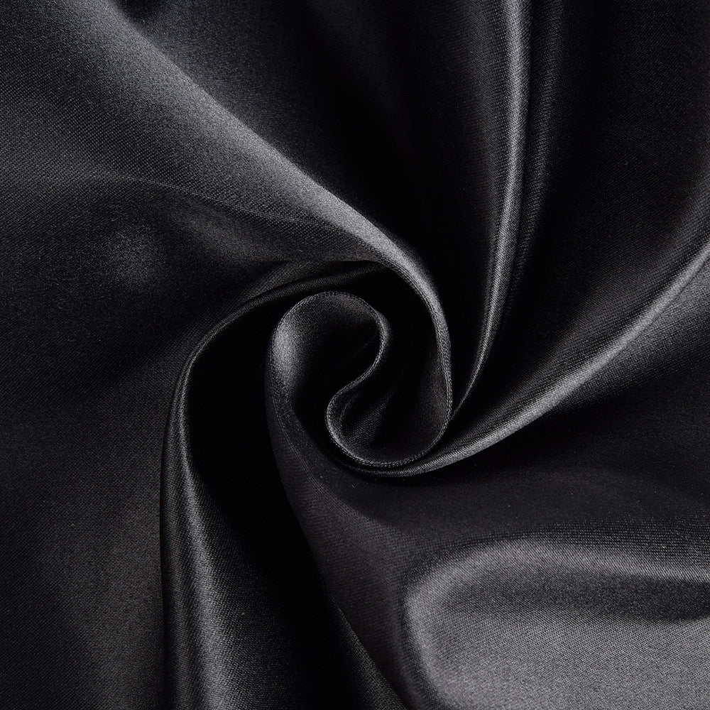 Black short sleeve women's dress