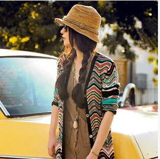 Small pepper grass hat parent-child Japan new female beach hat