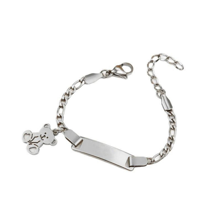 Adjustable DIY Text Bracelet Made Of Titanium Steel