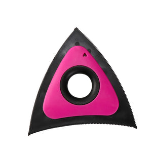 Triangle Electrostatic Dog Hair Cleaner Carpet Scraper Pet Hair Cleaner Animal Hair Brush Cat Hair Remover Brush Pet Supplies