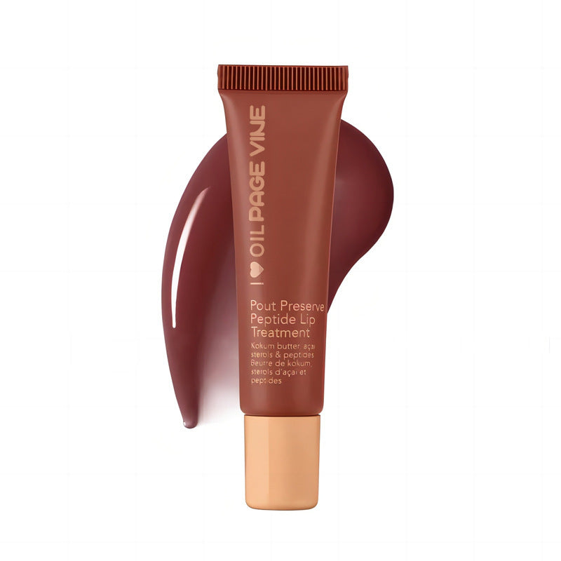 Polypeptide Lip Gloss Yellow Oil Moisturizing Liquid