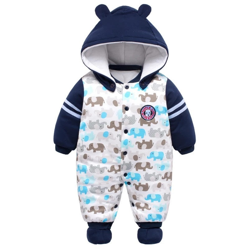 Newborn cotton jumpsuit