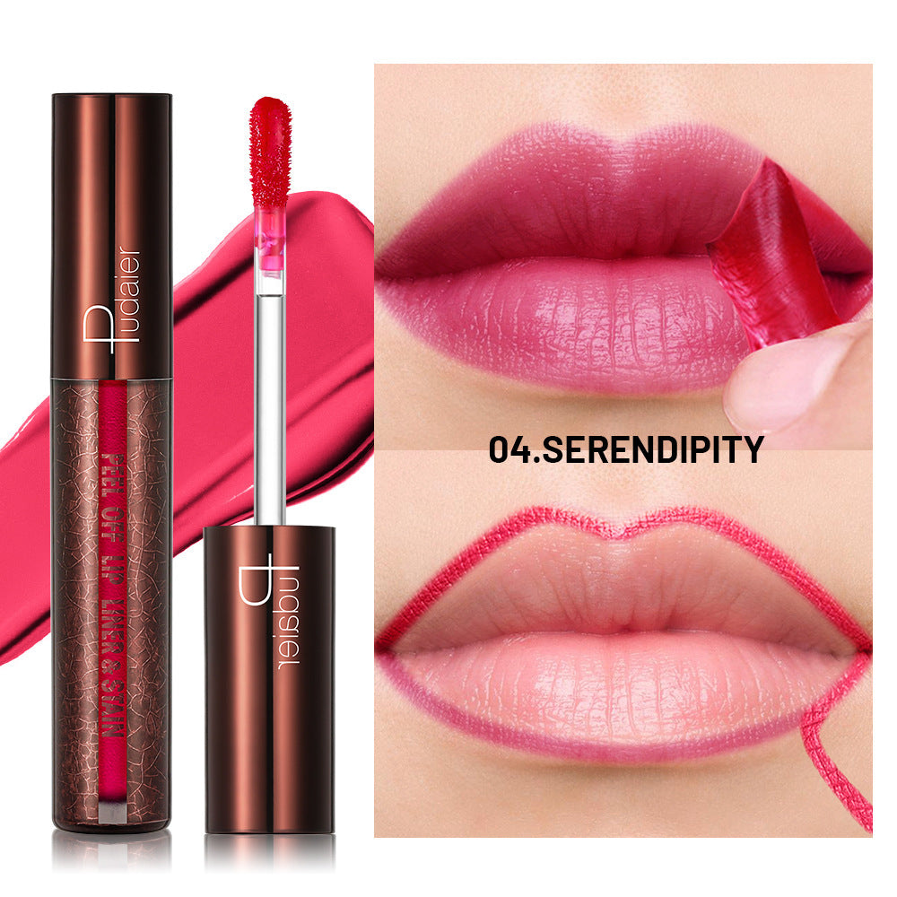 Tear And Pull Lipstick Lip Liner Long-lasting Coloring