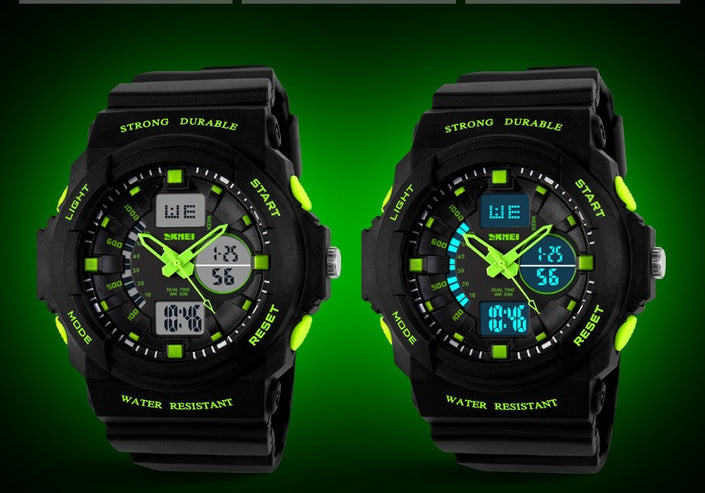 Outdoor mountaineering waterproof watch
