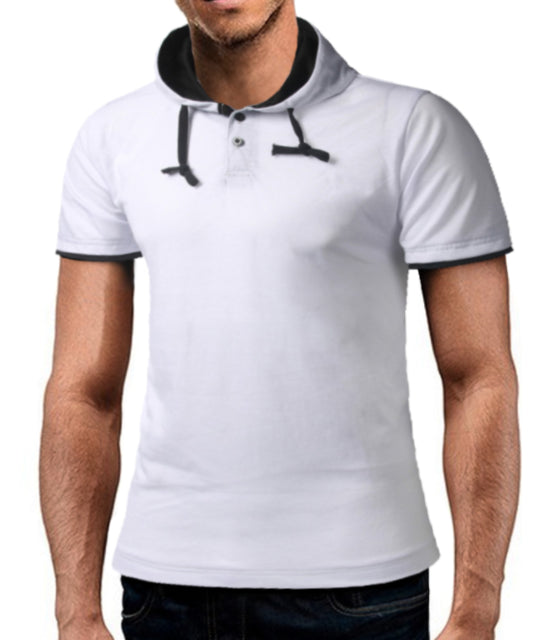 Mens Hoodie Slim T-Shirt