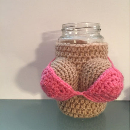 Handmade Knitted Cup Holder Bottle Wine Bottle Holder