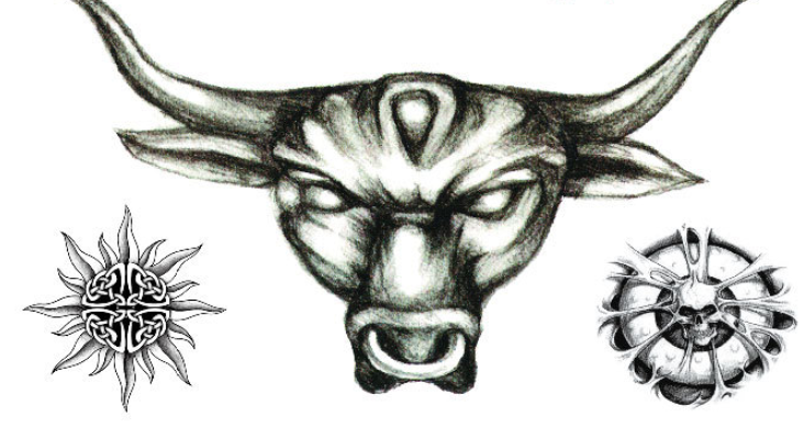 Supply new color tattoo stickers waterproof personality fashion chest stickers sternal stickers tattoo stickers tattoo