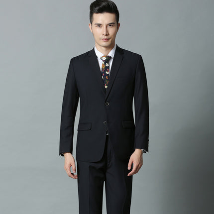 Business suit slim groom wedding dress