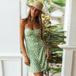 Lace chrysanthemum beach dress