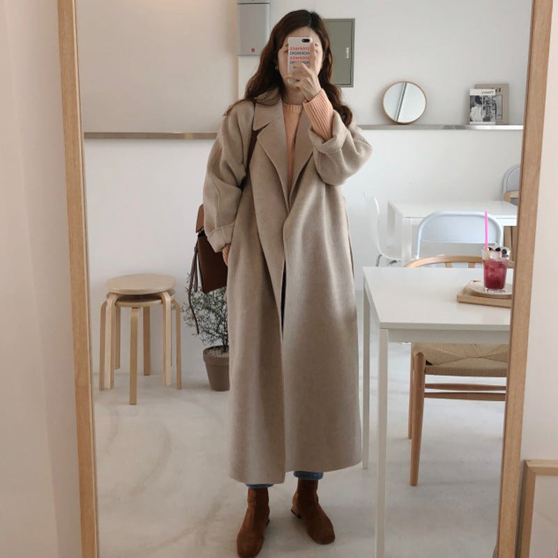 Vintage hand-made cashmere coat