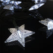 Solar Powered Star Fairy String LED Lights Waterproof Xmas Garden Outdoor Decor