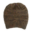 Europe And The United States New Knitted Ponytail Hat Wool Hood Outdoor Warmth
